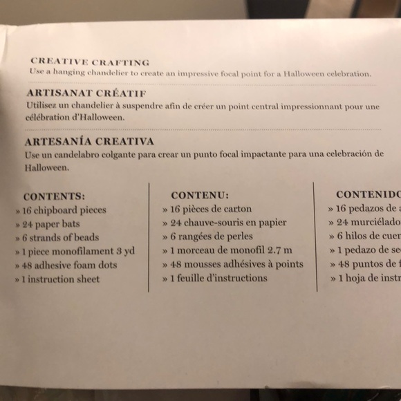 Martha Stewart Bat Chandelier - Picture 6 of 7